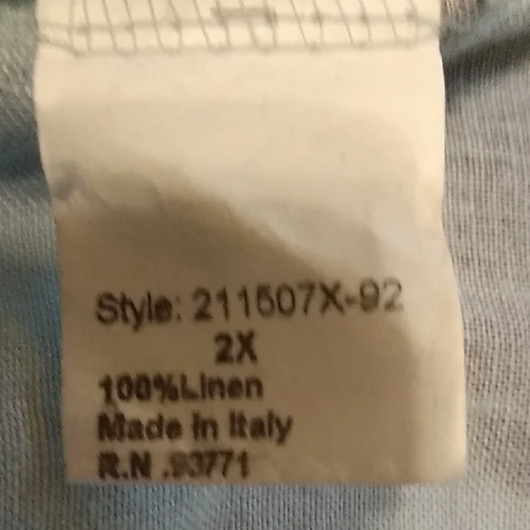 Eileen Fisher Blue Tie-Dye Midi Dress - Picture 5 of 5